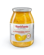 Sliced yellow tomatoes in glass ad tradition 1kg