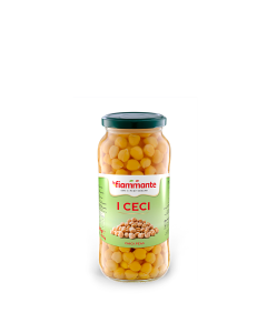 Ceci lessati in vetro 400g