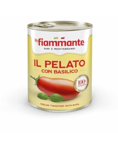 Pomodoro Pelato con basilico 800g