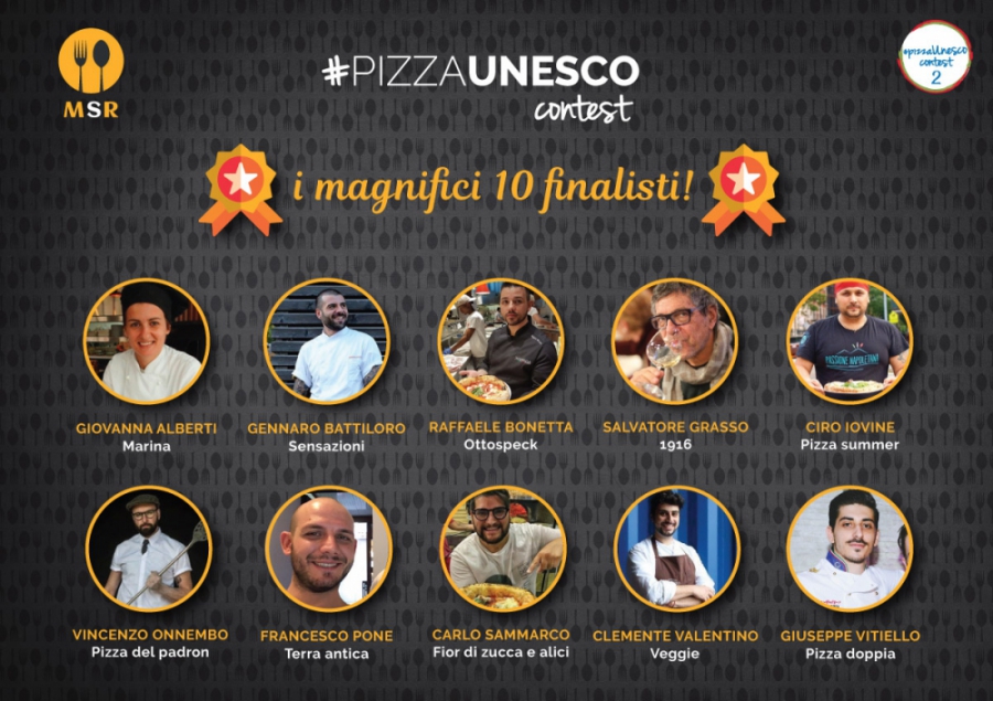 CHI SONO I 10 FINALISTI DI #PIZZAUNESCO 2017