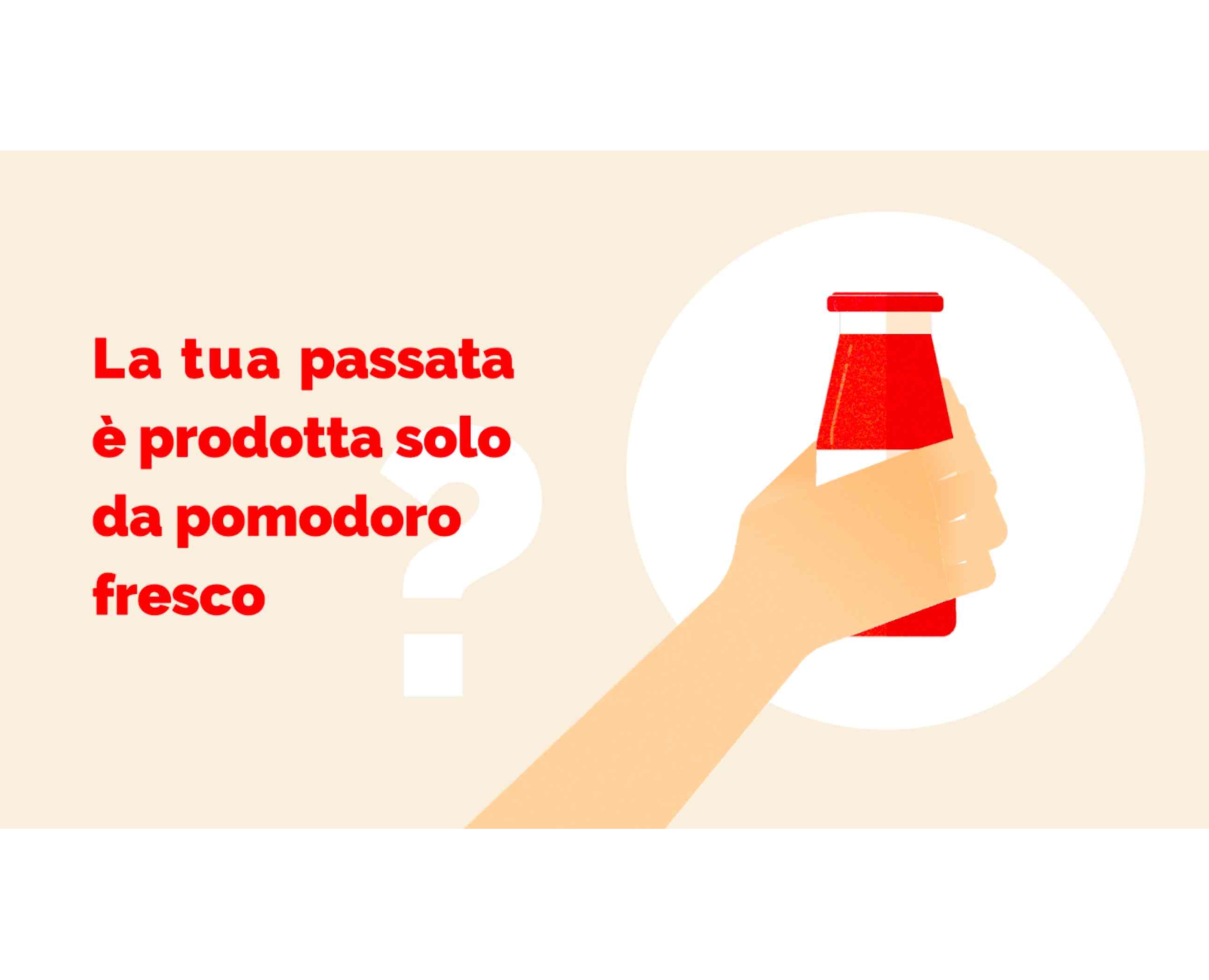 PASSATA LA FIAMMANTE #SOLODAPOMODOROFRESCO                                 