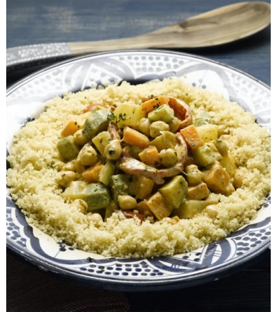 Cous cous alle verdure al curry