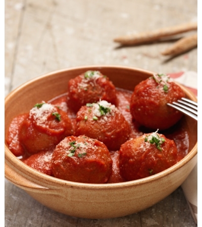 Polpette di pane al sugo
